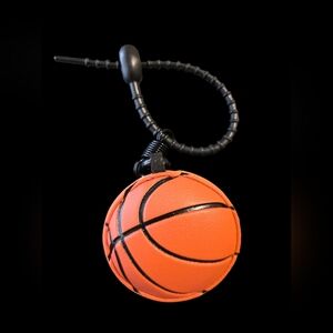 Basketball Vegan Bag Charm Keychain